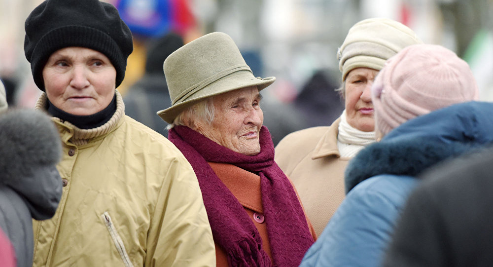 Белорусские пенсионерки