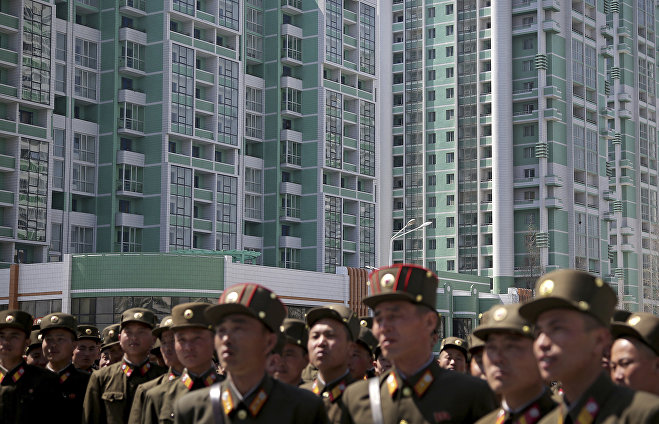 Ким Чен Ын в Пхеньяне открыл новейшую улицу «рассвета»