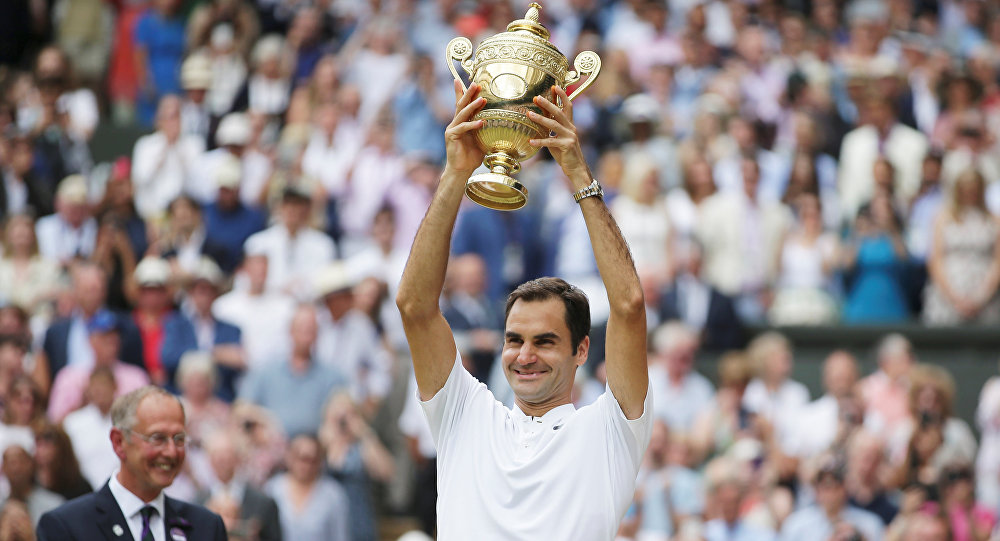 Роджер Федерер побил рекорд Уимблдона, победив в восьмой раз