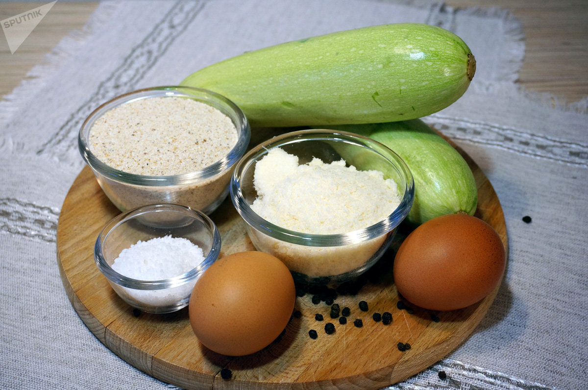 Хрустящие палочки из кабачков с сыром